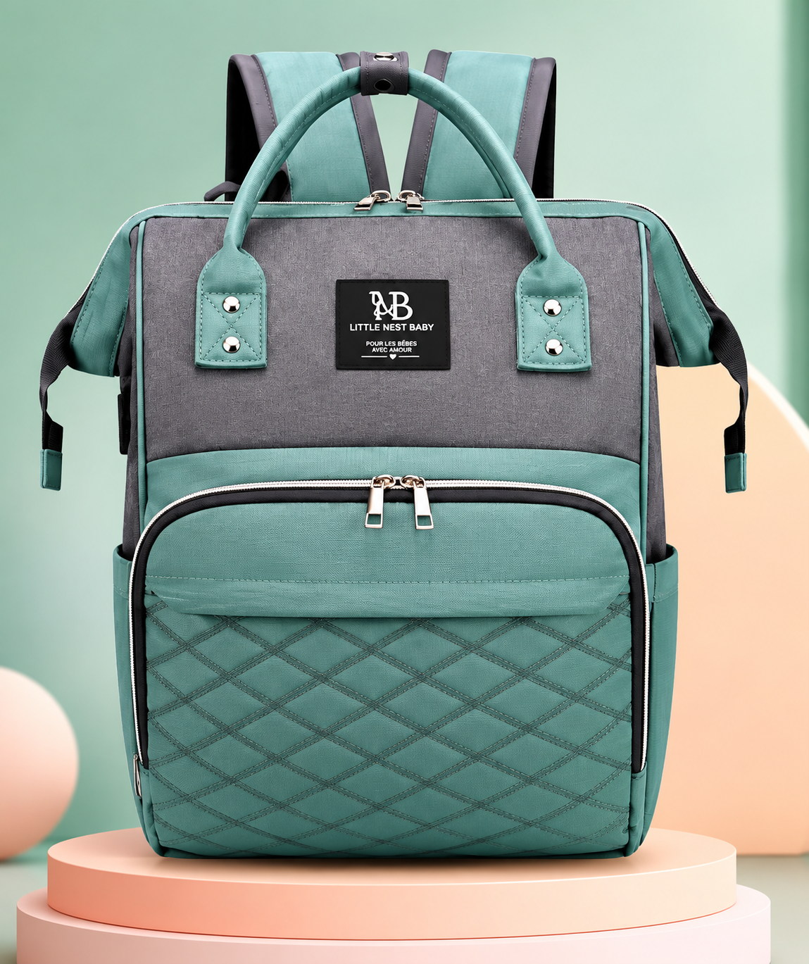 Sac à langer grande capacité - le sac à dos qui organise ta vie de parent