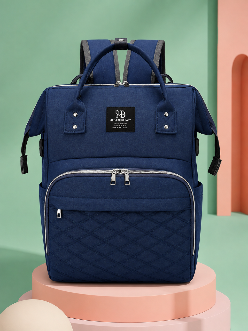 Sac à langer grande capacité - le sac à dos qui organise ta vie de parent