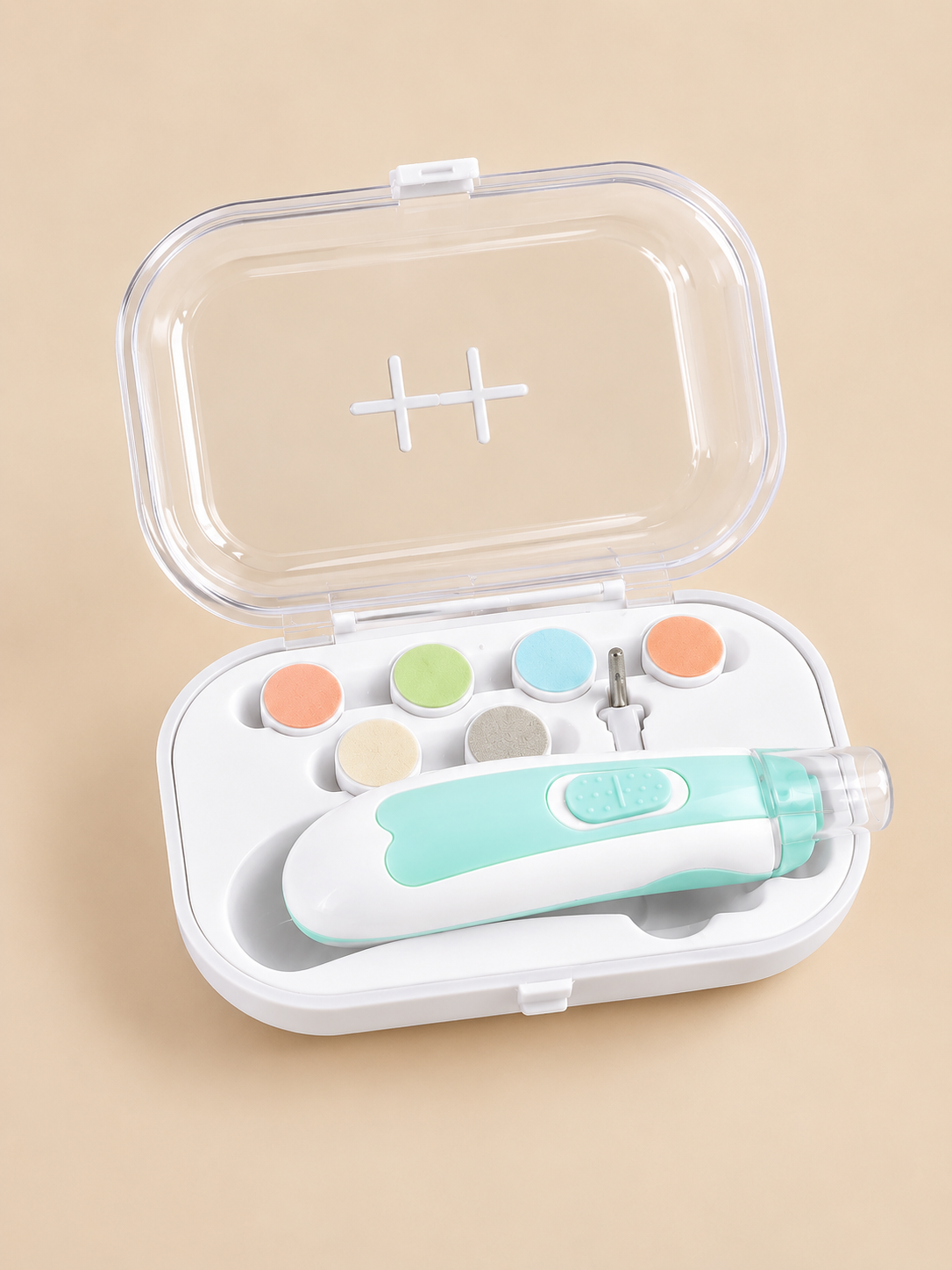 Lime à Ongles Électrique pour Bébé - Zéro Risque de Coupure, Fini le Stress