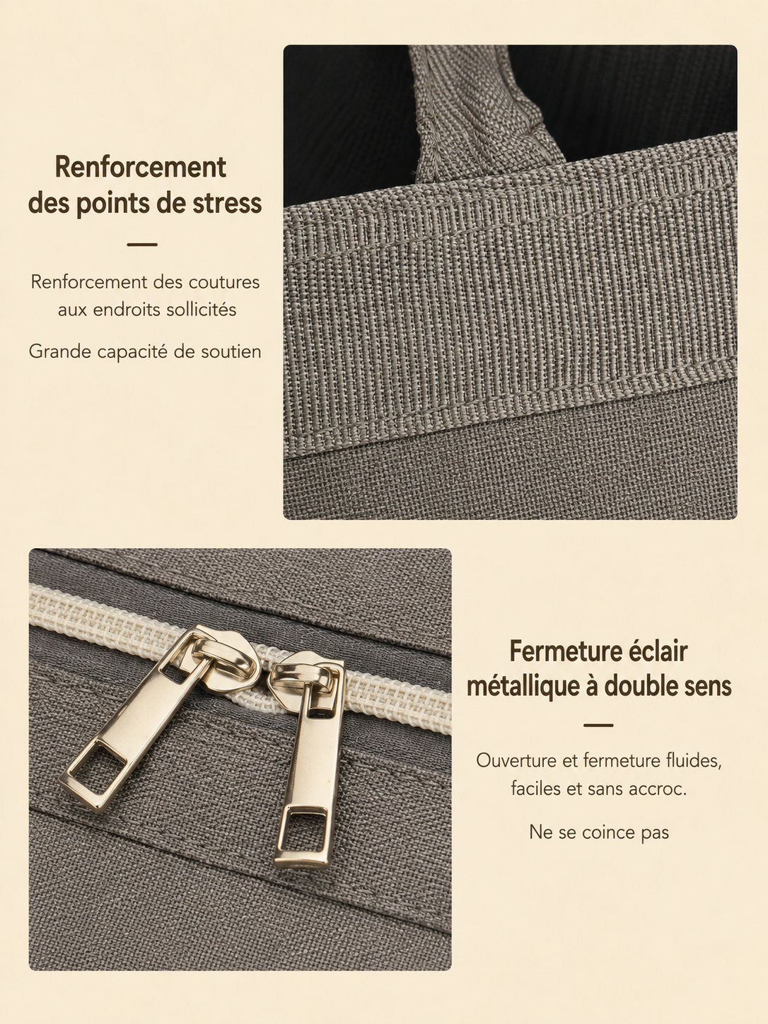 Sac à langer grande capacité - le sac à dos qui organise ta vie de parent