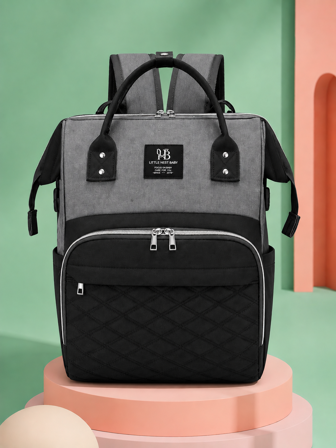 Sac à langer grande capacité - le sac à dos qui organise ta vie de parent