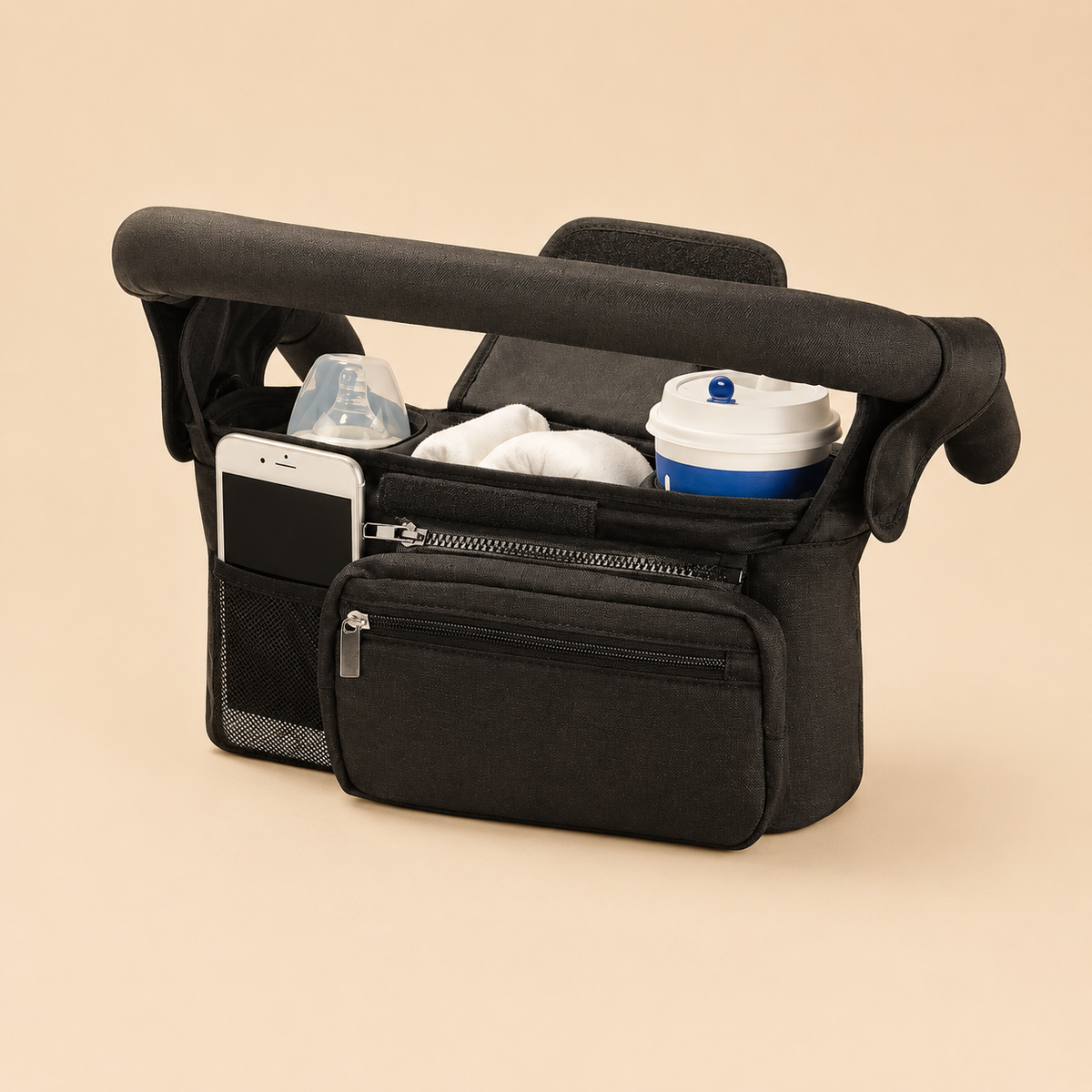 Organisateur de poussette multifonctionnel – Imperméable