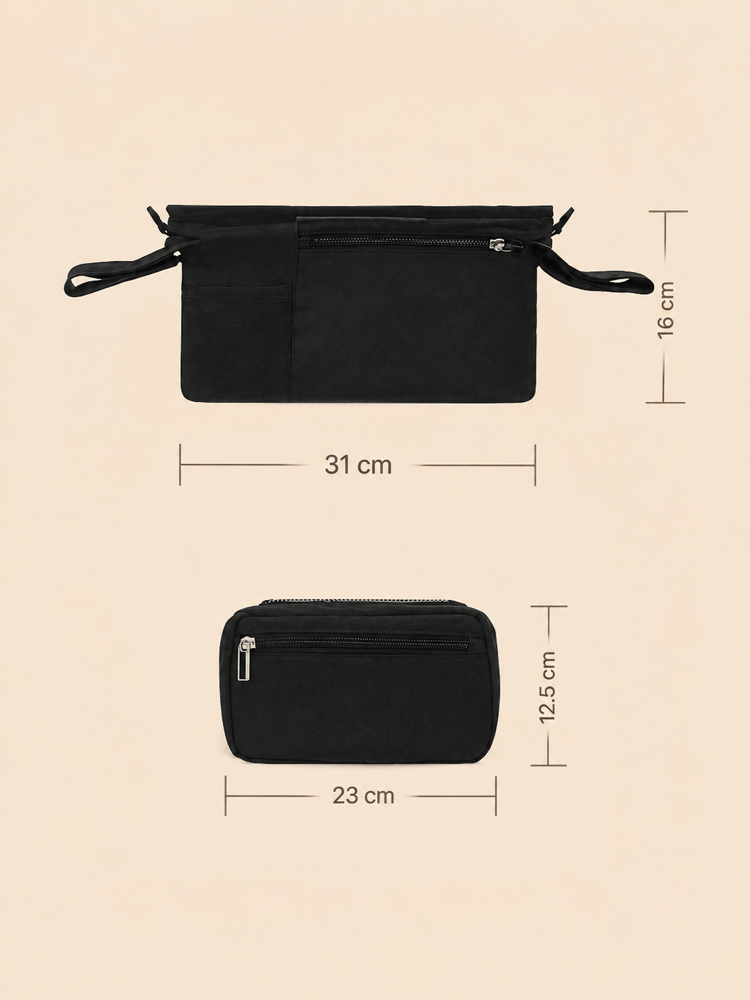 Organisateur de poussette multifonctionnel – Imperméable