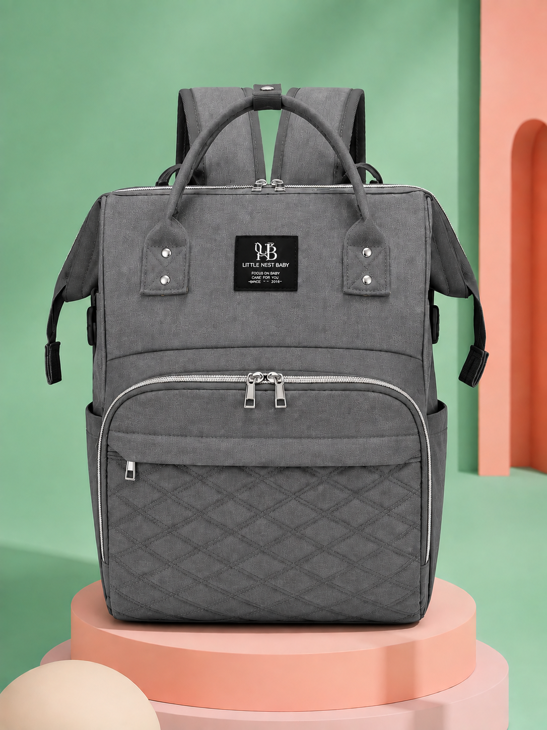 Sac à langer grande capacité - le sac à dos qui organise ta vie de parent